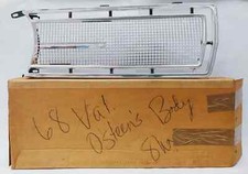 1968 Plymouth Valiant Except Signet Left Driver Side Half Grille 2786023 Nos.