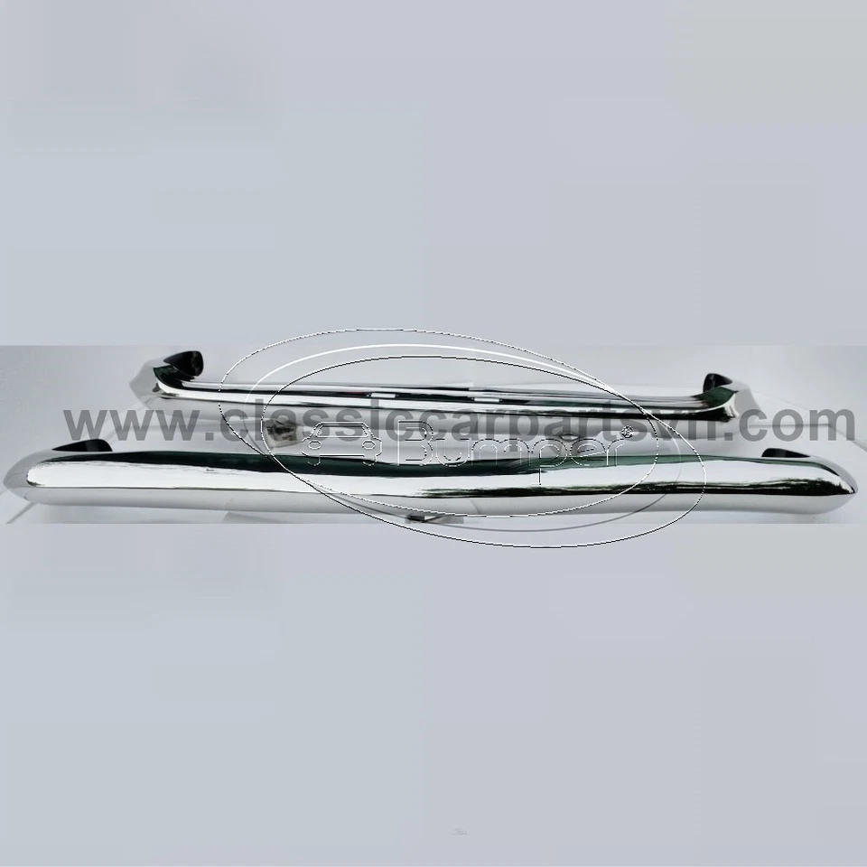 Para-choques BMW 3200 CS Bertone (1962-1965) de aço inoxidável Novo - Imagem 4 de 4