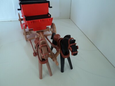 PLAYMOBIL 3803 WESTERN Diligence Express Fouet Winchester 1994 By Pl