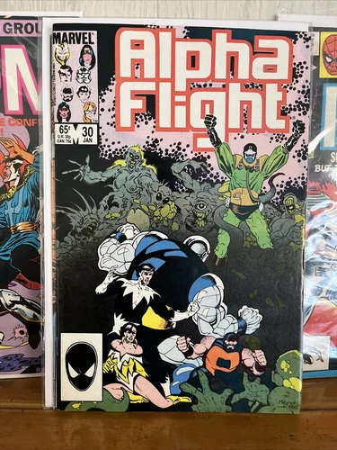 Alpha Flight 30 1st Appearance Of Lady Deathstrike VF-
