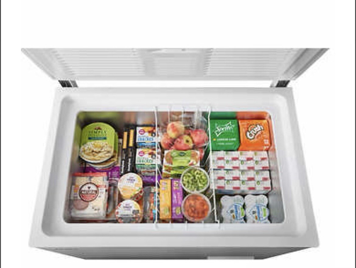 BRAND NEW! Amana 9 Cu. Ft. Chest FreezerToFridge Convertibility