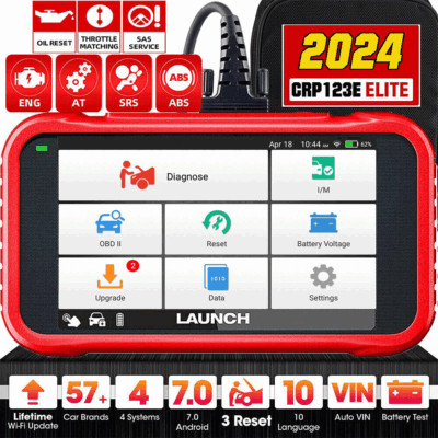 2024 Launch CRP123E PRO Profi KFZ Diagnosegerät OBD2 Scanner Fehler Auslesegerät