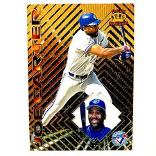 Joe Carter 1997 Pacific Invincible Card #72 MLB Toronto Blue Jays