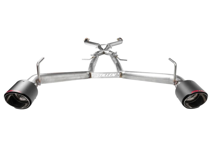 Fits 23-26 Nissan Z Stillen Competition Cat Back Exhaust Carbon