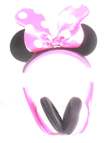 Disney Junior Minnie Mouse Headphones With Kid-Friendly Volume  (PRE OWNED)