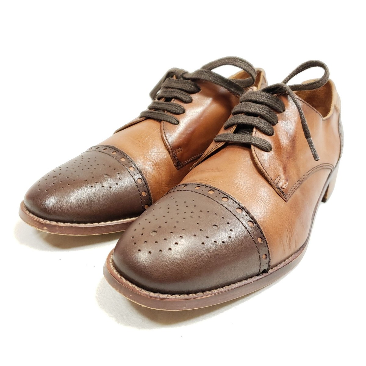 Pikolinos Cap Toe Oxfords Men\'s Size 7 Two-tone Leather Pikolinos Avila Two-Tone Dress Shoes Men main image 4