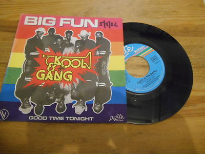 7'' Pop Kool & The Gang - Big Fun / Good Time Tonight (2 Song) DE-LITE VOGUE WoC