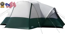 6/8/10/11 Person Camping Tent with Porch Family Tents for Camping Large Tents