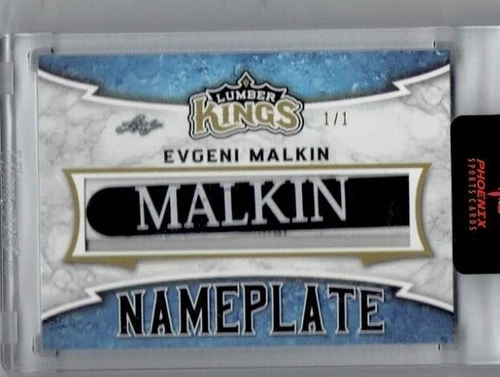 Evgeni Malkin 2020 Leaf Lumber Kings Nameplate 1/1