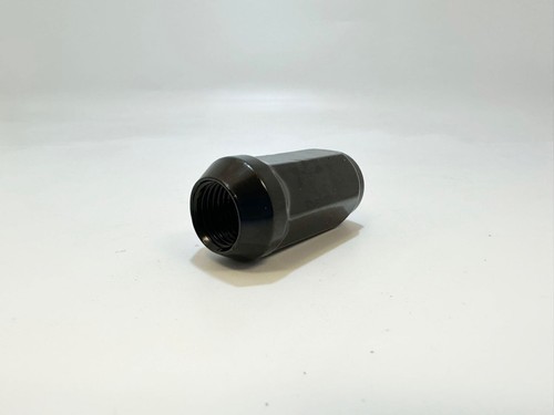 32Pc Black 1/2-20 3/4" Hex Lug Nuts 2" Fits Dodge D200 Pickup B300 W200 - Picture 6 of 7