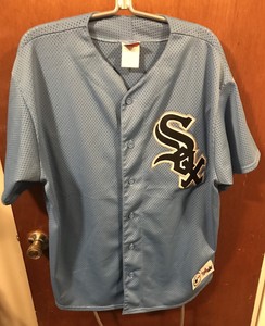 light blue white sox jersey