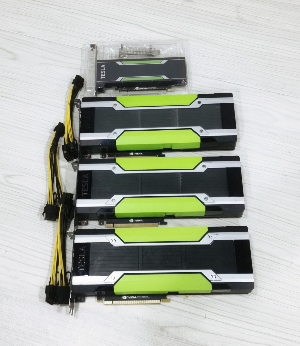 【GPU】Nvidia 開発者キット　P3450 4台まとめ NVIDIAから個人向け小型AIスパコン 1台3000ドル 最大2000億