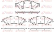 REMSA Bremsbeläge Bremsbelegsatz vorne passend für Ford Ranger Fiat Punto