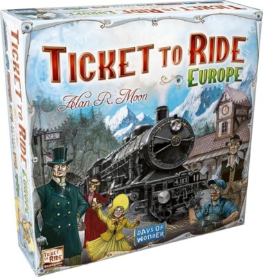 Days of Wonder | Zug um Zug Europa | Brettspiel | Alter 8+ | 2-5 Spieler |