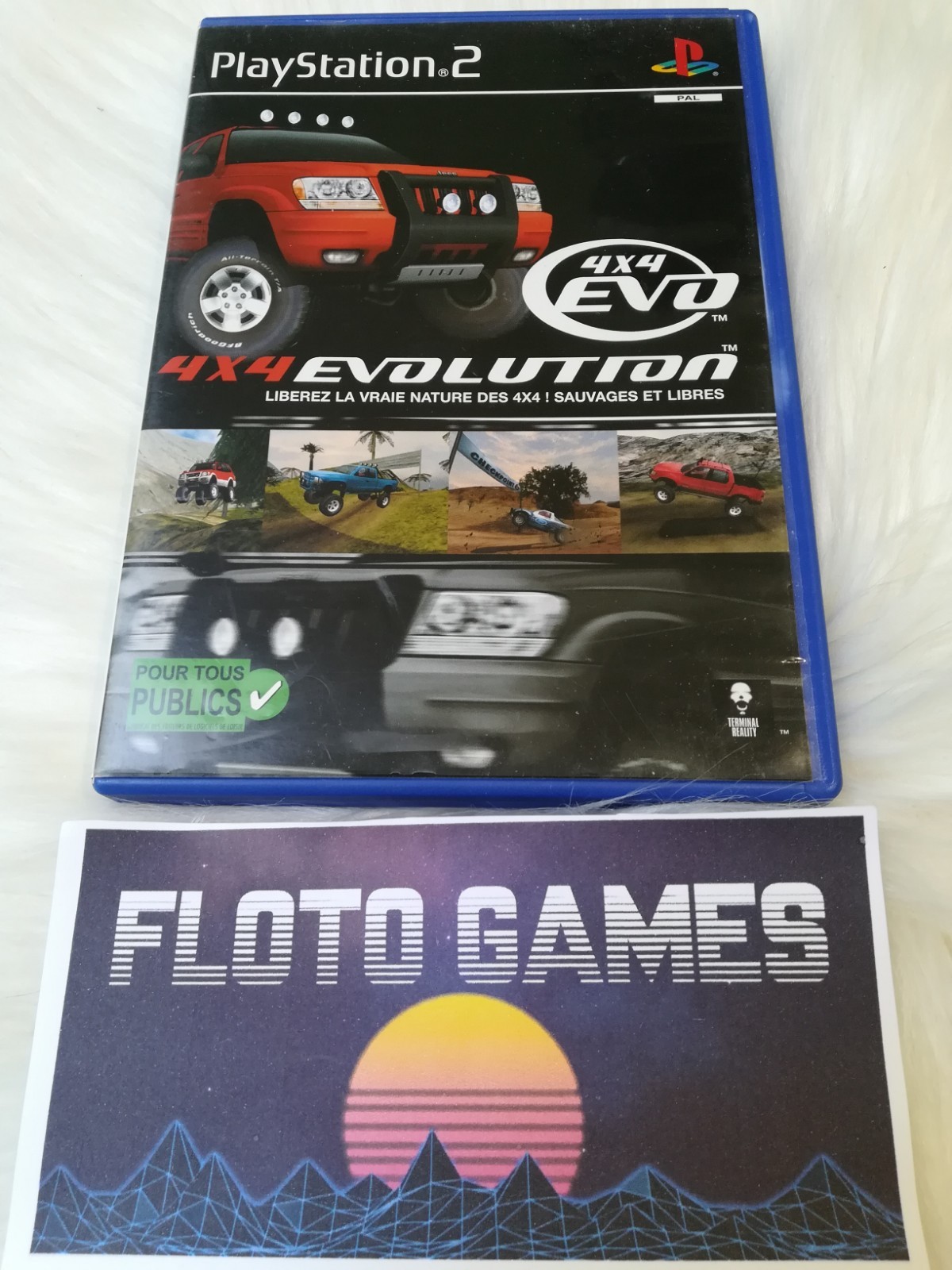 Jeu 4x4 Evolution Sony Playstation 2 PS2 PAL Complet CIB - Floto Games