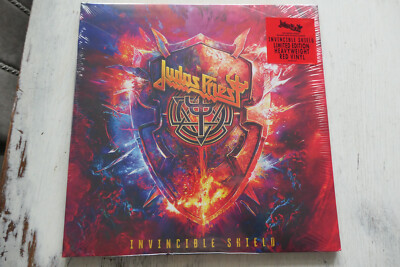 JUDAS PRIEST...2 LPs..Invincible Shield ( edition 180gr.+COLOR ROT ) Verpackt !