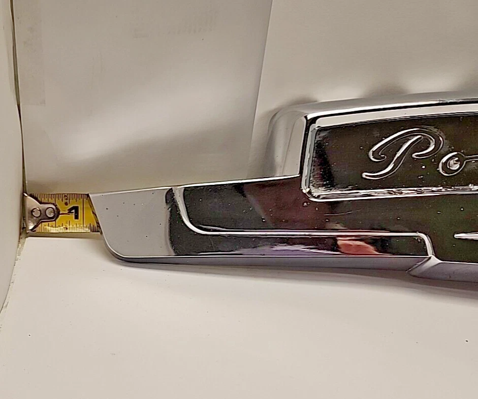 Pontiac Super Chief 1950 OEM GM cromo capó/rejilla adorno/emblema 513676 (SC16) Foto 2 de 4