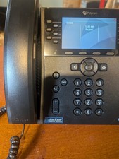 Polycom VVX 450 Business IP Desk Phone - Black 2200-48840-001 
