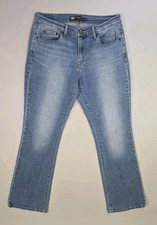 Levi's 515 Jeans Women's 10 32x32 Boot Cut Mid Rise Mid Wash Denim Stretch
