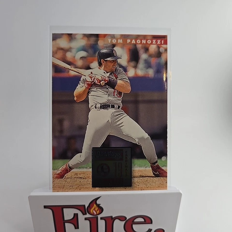 1996 Donruss #278 Tom Pagnozzi St Louis Cardinals - Image 2 of 4