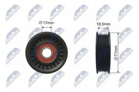 Spannrolle Keilrippenriemen FÜR Ford