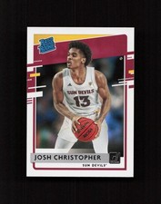 2021 Panini Chronicles Draft Picks #47 Josh Christopher