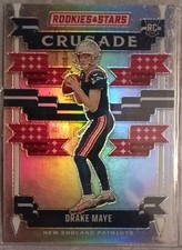 2024 Panini Rookies & Stars - Crusade Drake Maye #C-DME Silver (RC)