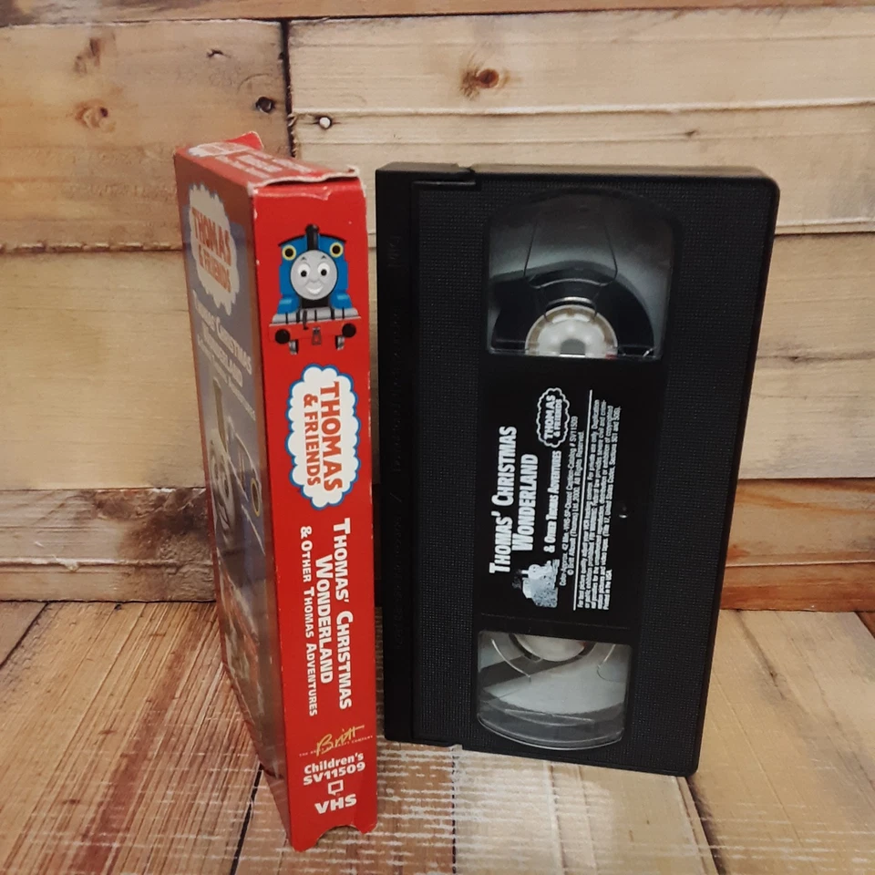 Thomas’ Christmas Wonderland VHS Used Thomas & Friends Kids Holiday Snow Train - Image 3 of 4