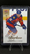 2013-14 Fleer Showcase Ultra Aleksander Barkov Rookie Card RC #41 /499 Panthers. rookie card picture
