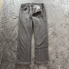 Vintage Levi's 501 Jeans Men’s 30x30 Gray Faded Button Fly Made In USA 90s