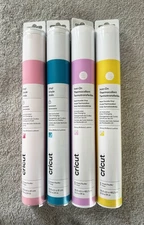 Cricut Vinyl - 2 Permanent and 2 Iron On - Color Changing Vinyl