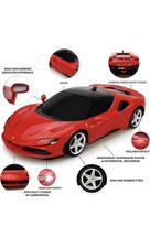 Bestview Remote Control Car 4Ghz 1:18 Scale Electric Sport Racing Hobby(Ferrari)