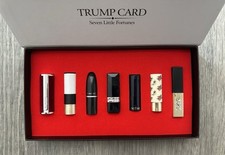 CHRISTMAS GIFT - TRUMP CARD SEVEN LITTLE FORTUNES LIP STICKS LIMITED EDITION