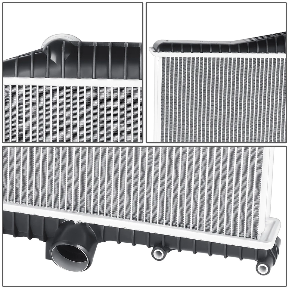 Radiador de refrigeración de 2 filas Fit 00-09 Volvo VT VNL VN VHD Mack CXN núcleo de aluminio Foto 4 de 4