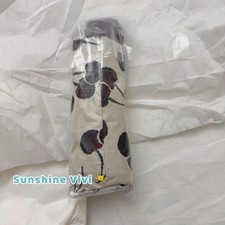 NWT Coach Uv Protection Mini Umbrella With Cherry Print CDF36 Silver