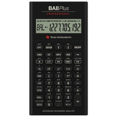 Texas Instruments BA II Plus Professional Rechner