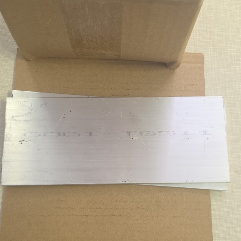 6061 Aluminum Industrial Metal Sheet Flat Stock 2pcs. Approx. 10 x 4 x 3/16