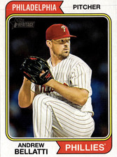 5 CARD LOT - 2023 Topps Heritage High Number - Andrew Bellatti #568 (RC)