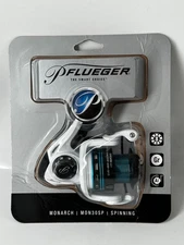 Pflueger Monarch Fishing Reel Mon30SP White/Teal/Black