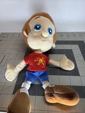 Vintage 2005 Jimmy Neutron 10” Plush Doll Figure Nanco Nickelodeon Viacom