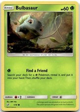 Bulbasaur Detective Pikachu #1 Holo Pokemon TCG LP