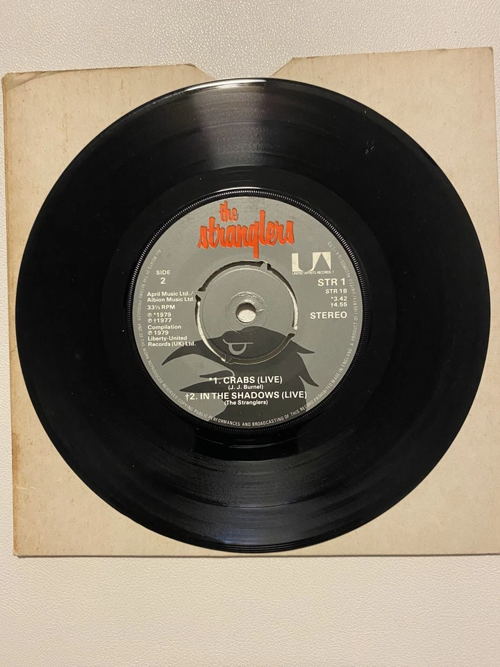 THE STRANGLERS-DON'T BRING HARRY 7" VINYL EP RECORD 1979! - Изображение 2 из 4