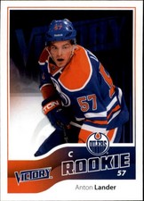 2011-12 Upper Deck Victory #290 Anton Lander RC Card