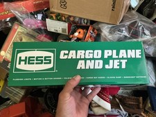 Hess Cargo Plane and Jet 2021 LIMITED EDTION Holiday Toy New in Box