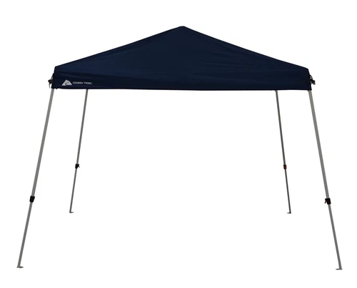 Brand New 10' x 10' Instant Slant Leg Canopy Pop-Up Shading Shelter, Dusty Blue