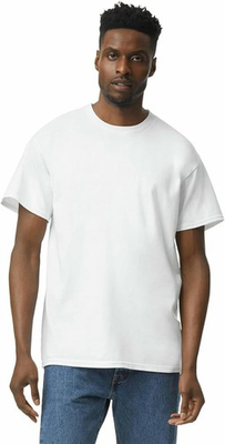 #ad Gildan White Adult Heavy Cotton T Shirt 5.3 oz T Shirt LG 3 tees $14.97