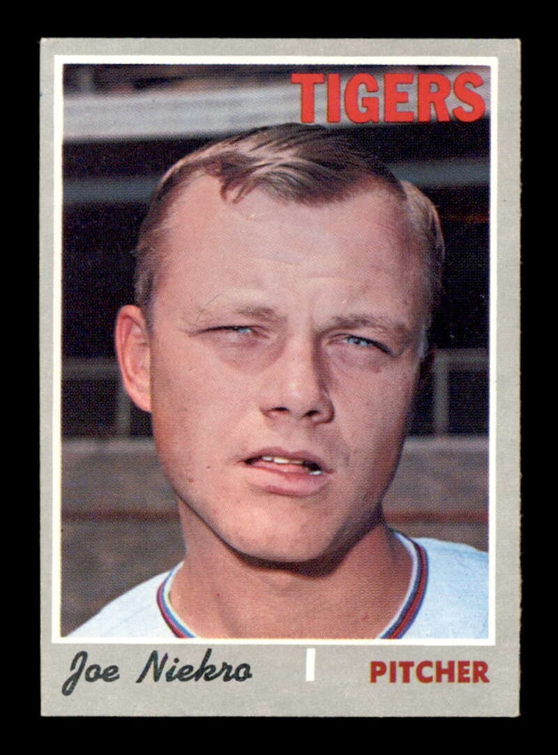1970 Topps #508 Joe Niekro   EX/EX+ X3491948