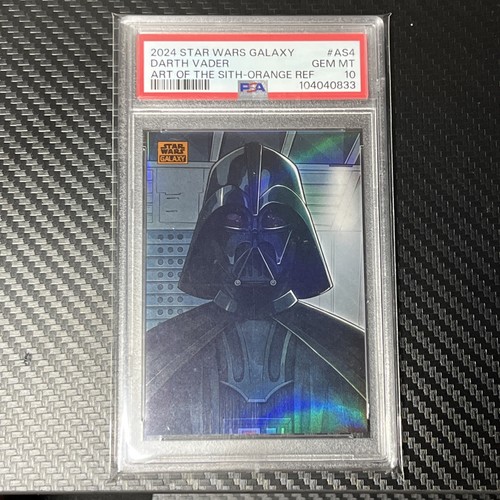 Darth Vader [Red Refractor] #AS-4 Star Wars 2024 Topps Chrome Galaxy Art of the Sith card