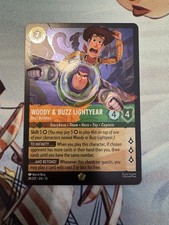 Lorcana TCG FOIL Woody Buzz Lightyear - Best Buddies Attack Of The Vine NM
