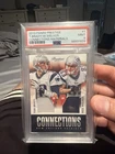 2013 Panini Prestige Connections Materials Tom Brady Welker GW Jersey /299 PSA 9